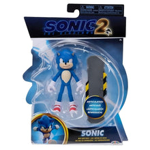Figura Sonic The Hedgehog com prancha de snowboard