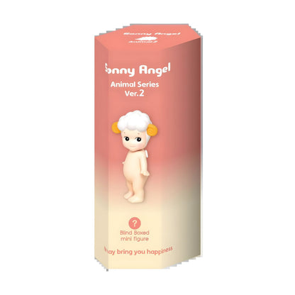 Caixa surpresa Sonny Angel Animais Série 2 com figura de chapéu de ovelha