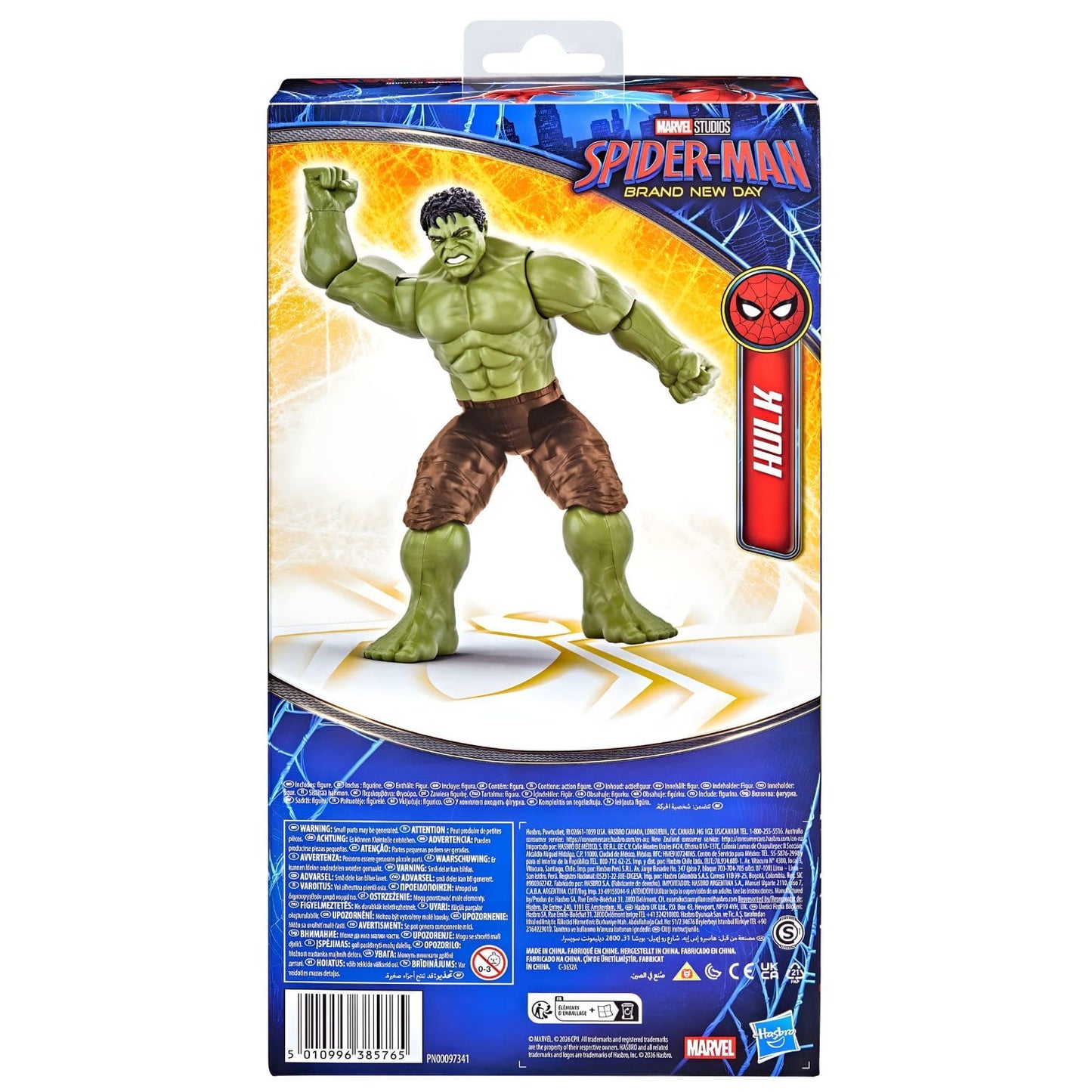 Figura de ação Hulk Brand New Day para histórias heroicas