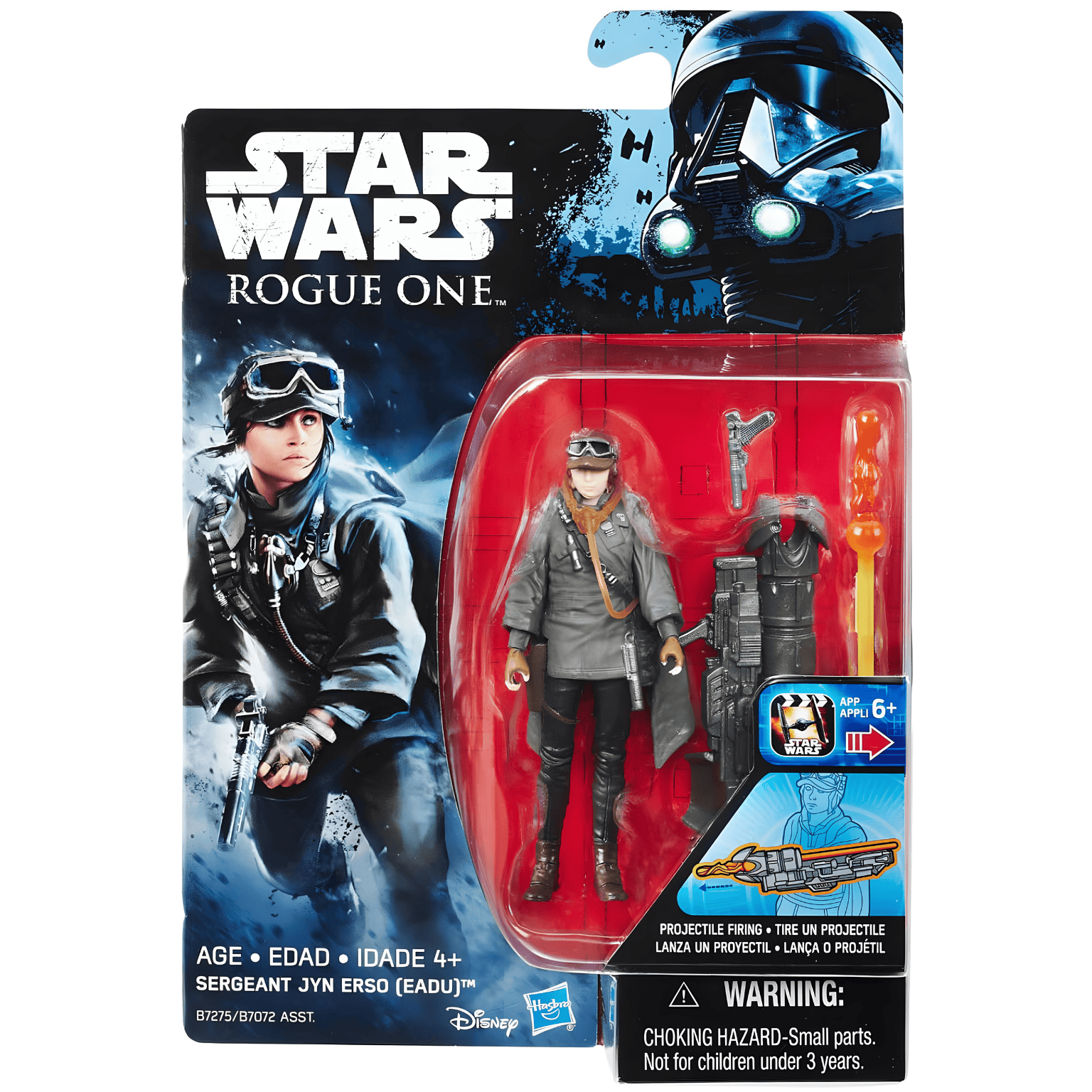 Figura Star Wars Rogue One Sergent Jyn Erso com acessórios Hasbro