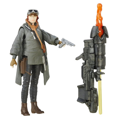 Figura Star Wars Rogue One Sergent Jyn Erso com acessórios Hasbro