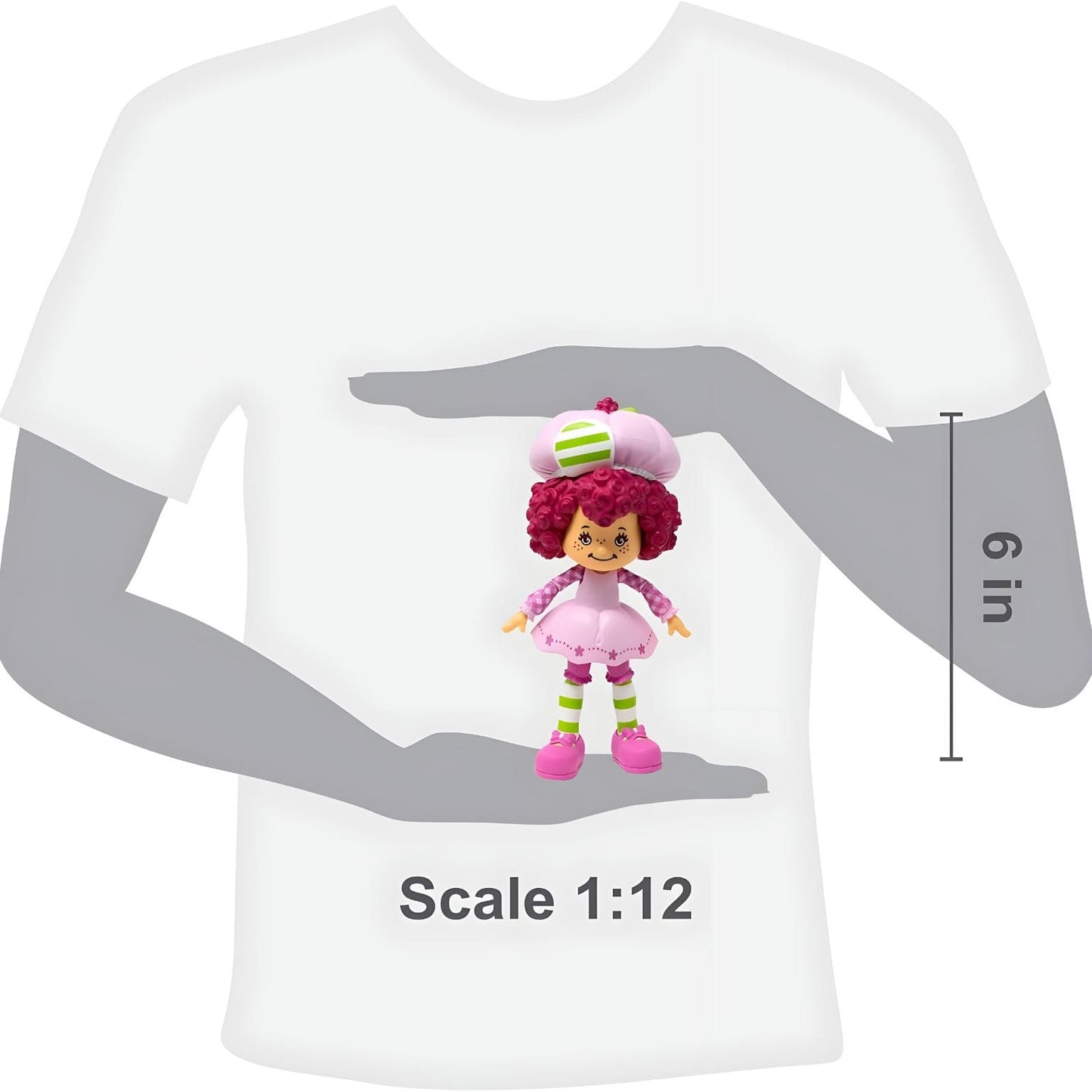 Boneca Strawberry Shortcake Raspberry Tart vista traseira