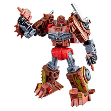 Transformers Age of the Primes Junkion Jalopy em modo veículo e modo robô