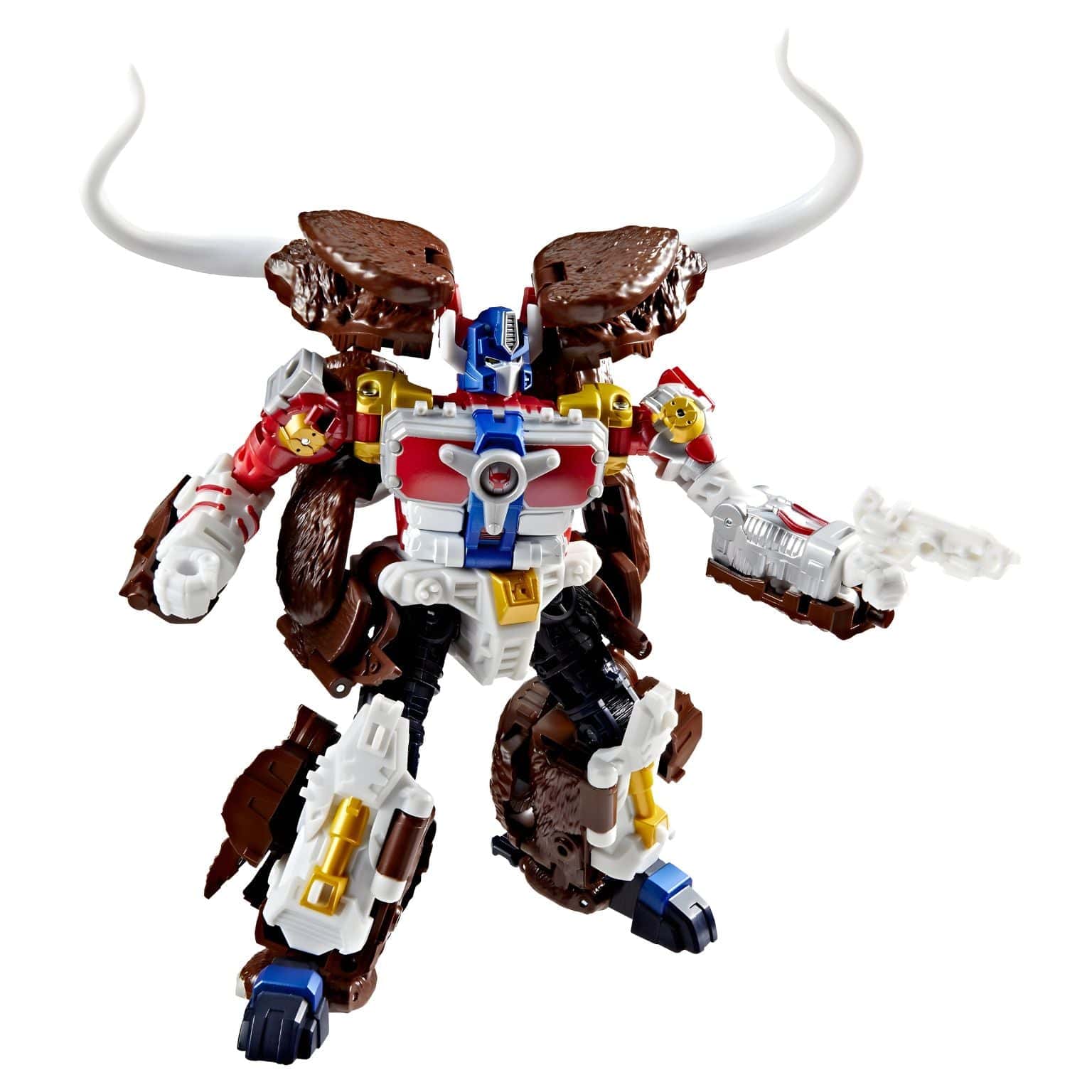 Transformers Age of The Primes Maximal Big Convoy em modo robô e mamute