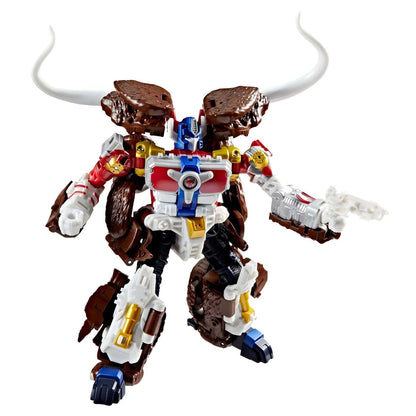 Transformers Age of The Primes Maximal Big Convoy em modo robô e mamute