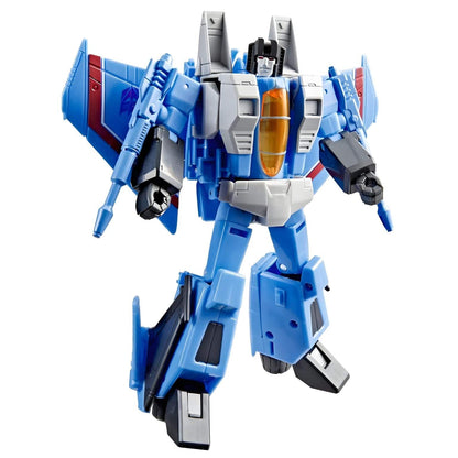 Figura Transformers Studio Series Thundercracker azul em modo robô