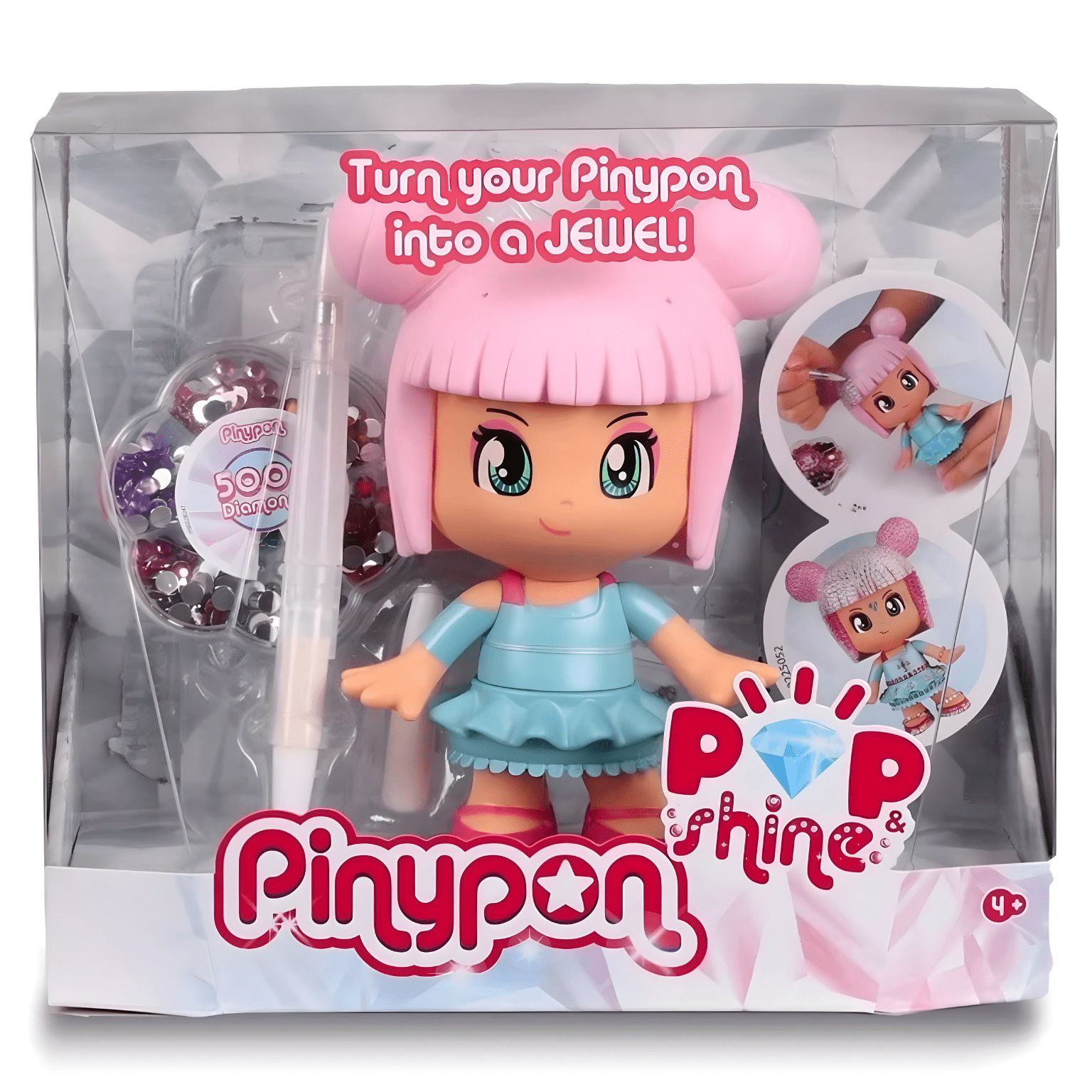 Apresentamos PinyPon Pop & Shine com o SKU 645700025 recomendado para + 4 anos