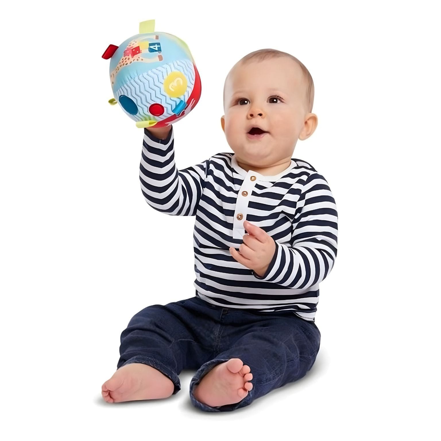 Apresentamos A Minha Primeira Bola Girafa Sofia com o SKU 101020624 recomendado para + 3 meses