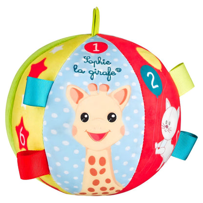 Apresentamos A Minha Primeira Bola Girafa Sofia com o SKU 101020624 recomendado para + 3 meses