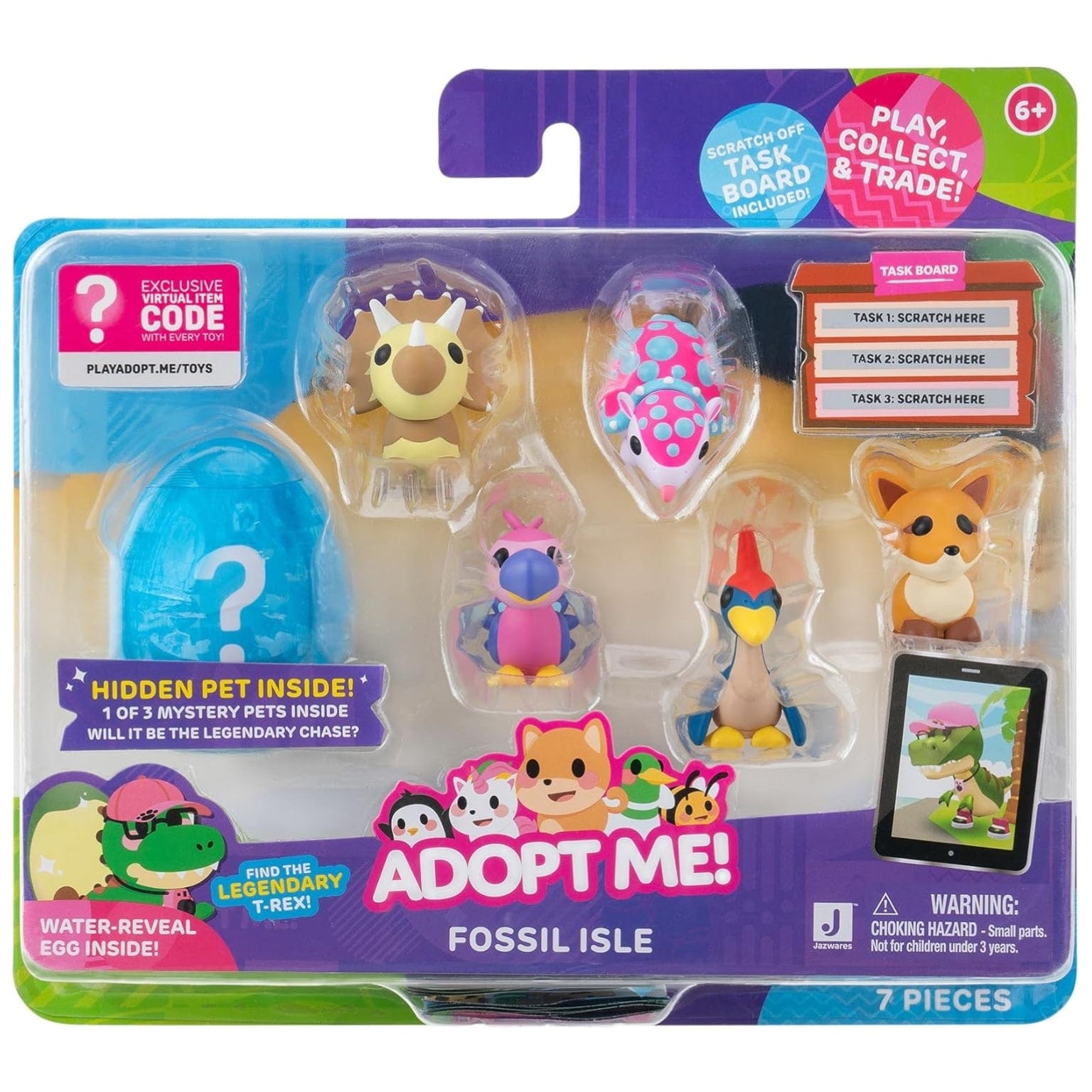Apresentamos Adopt me - Ilha Fóssil com o SKU 23006324 recomendado para + 6 anos