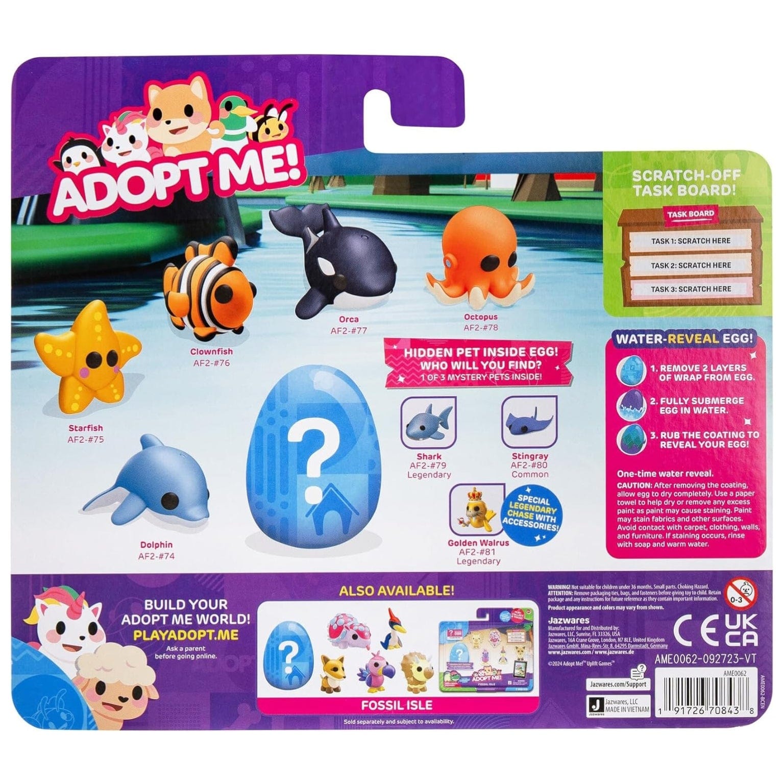 Apresentamos Adopt Me - Into The Sea com o SKU 23006224 recomendado para + 6 anos