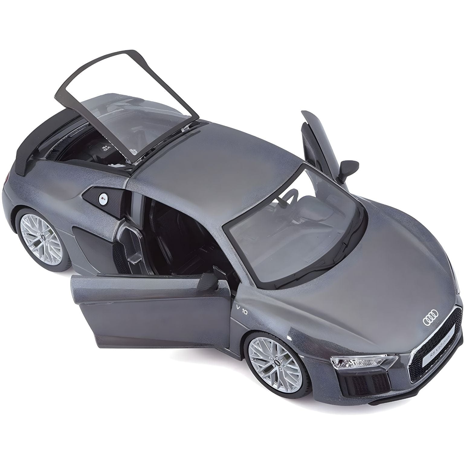 Apresentamos Audi R8 V10 Plus Cinzento com o SKU 683151325 recomendado para + 3 anos