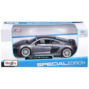 Apresentamos Audi R8 V10 Plus Cinzento com o SKU 683151325 recomendado para + 3 anos