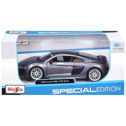 Apresentamos Audi R8 V10 Plus Cinzento com o SKU 683151325 recomendado para + 3 anos