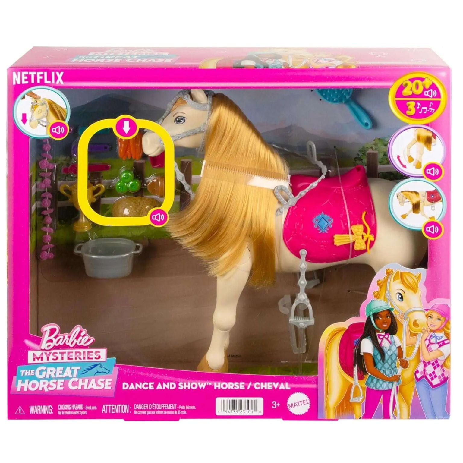 Apresentamos Barbie - Cavalo Barbie Mysteries com o SKU 772310124 recomendado para + 3 anos