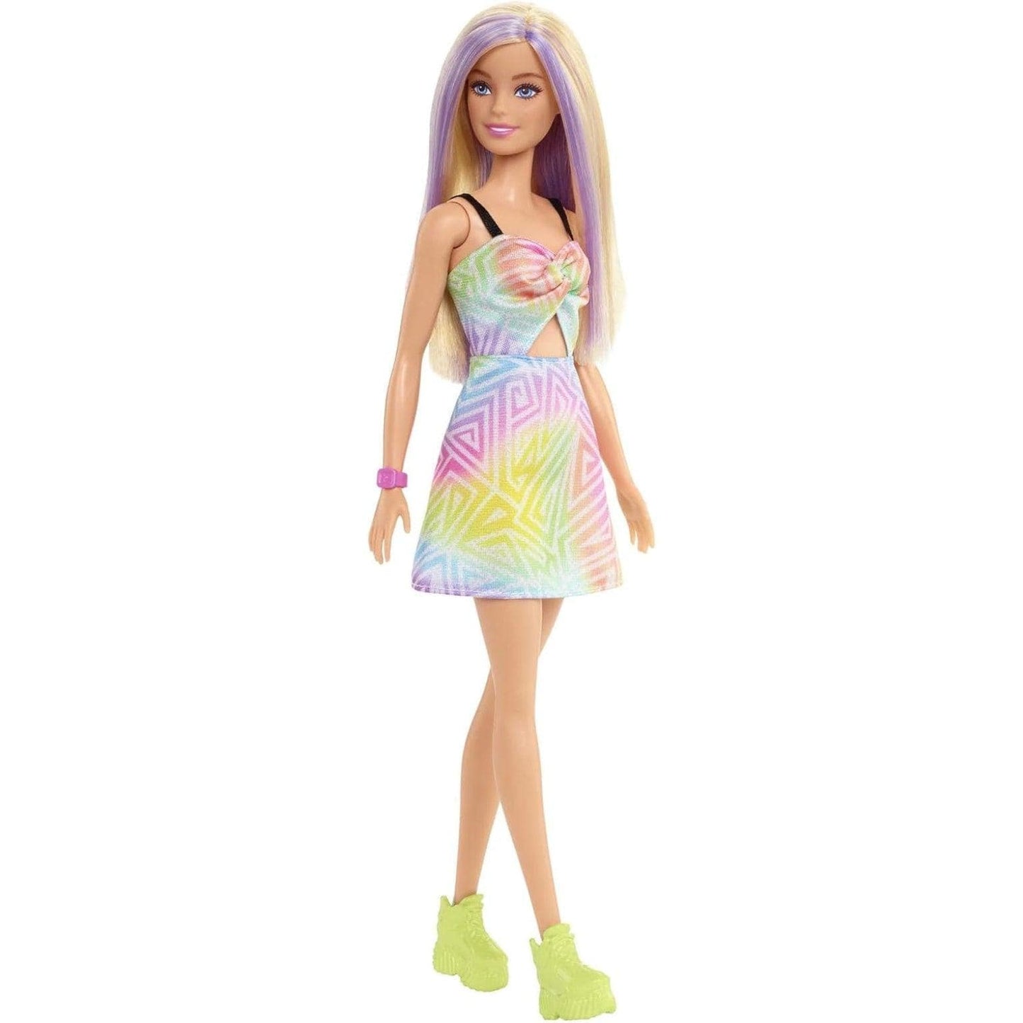 Apresentamos Barbie Fashionista Meschas Violeta com o SKU 20020223 recomendado para + 3 anos