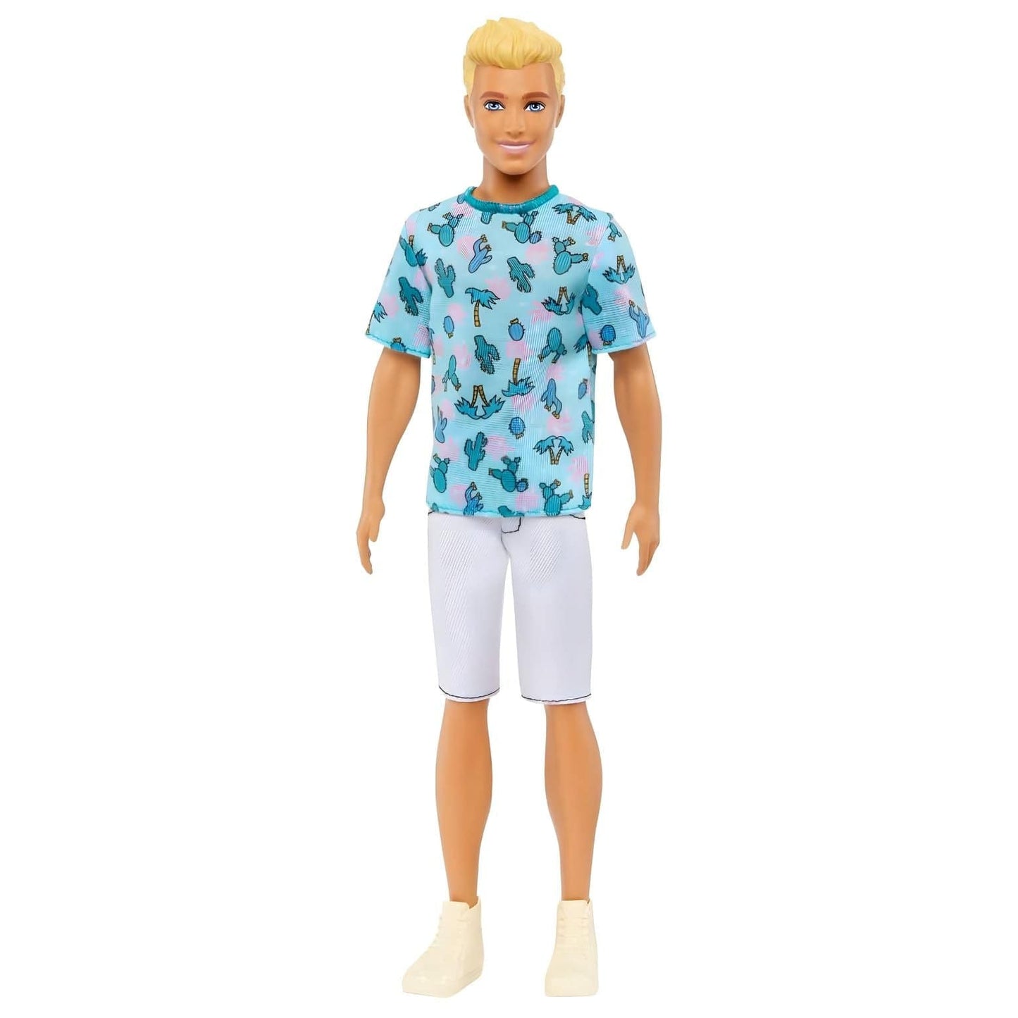 Apresentamos Boneco Ken com T-shirt de cactos com o SKU 850940524 recomendado para + 3 anos