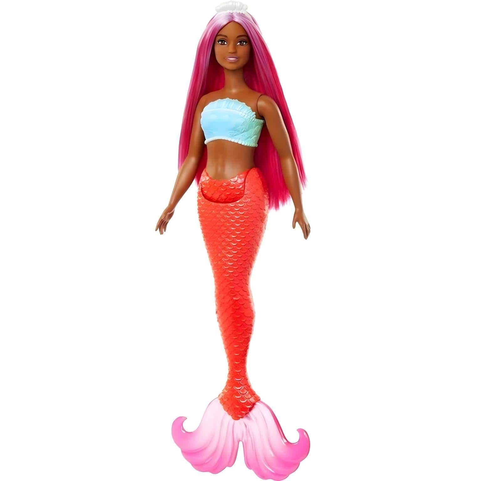 Apresentamos Barbie Sereia com Cauda Laranja com o SKU 551837025 recomendado para + 3 anos