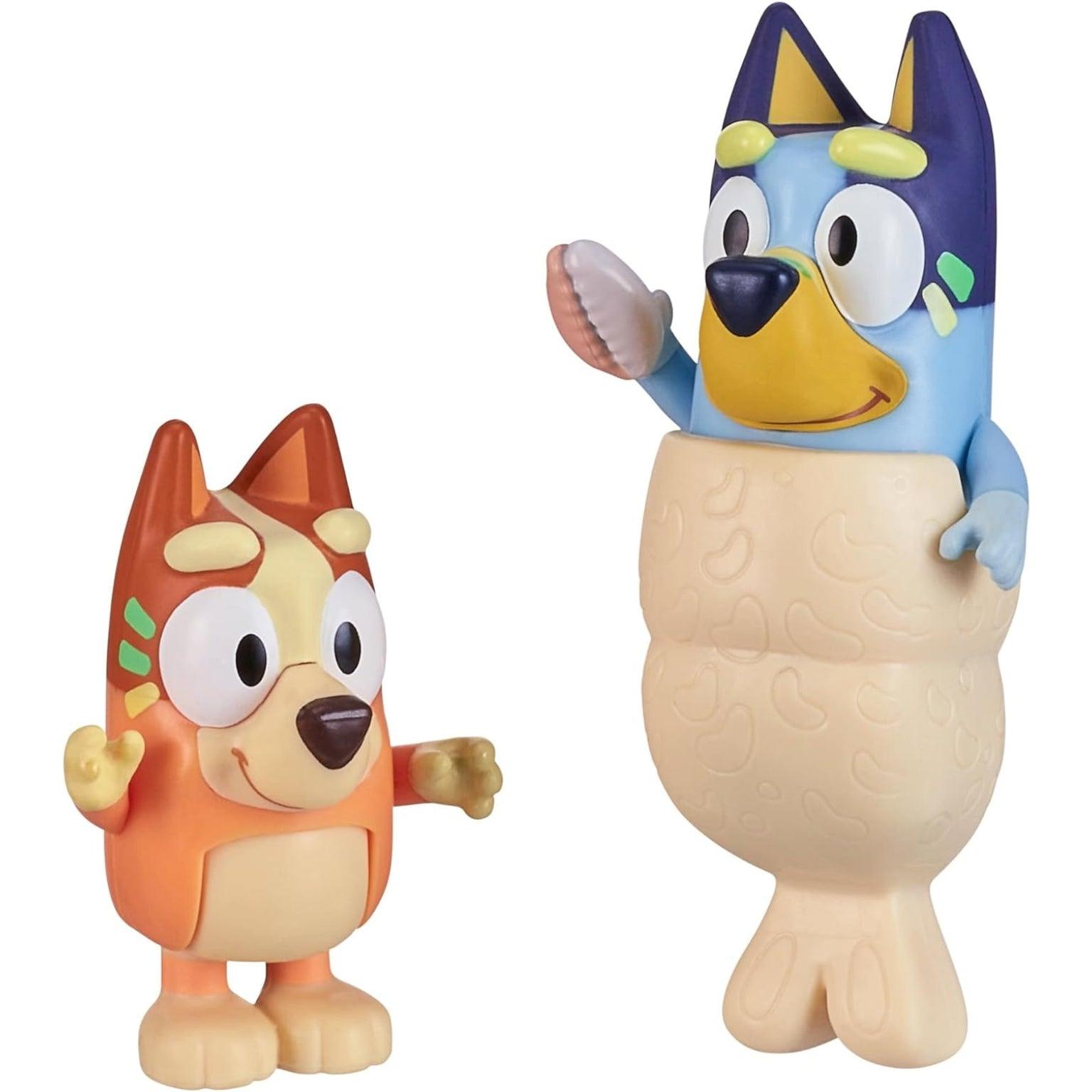 Apresentamos Bluey cauda de sereia para a praia com o SKU 641754424 recomendado para + 3 anos