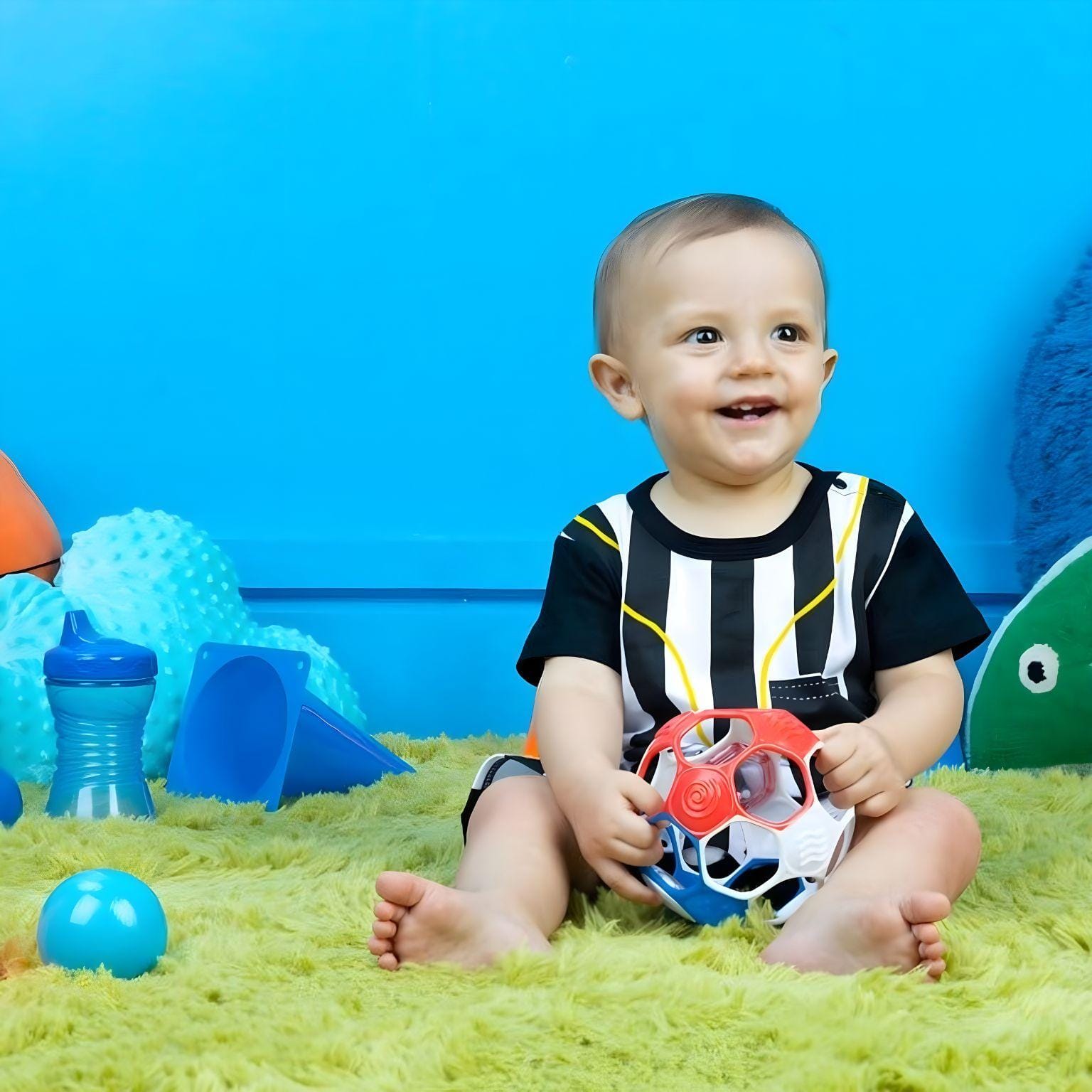 Apresentamos Bola Oball Grippin Gols com o SKU 951692225 recomendado para + 0 meses