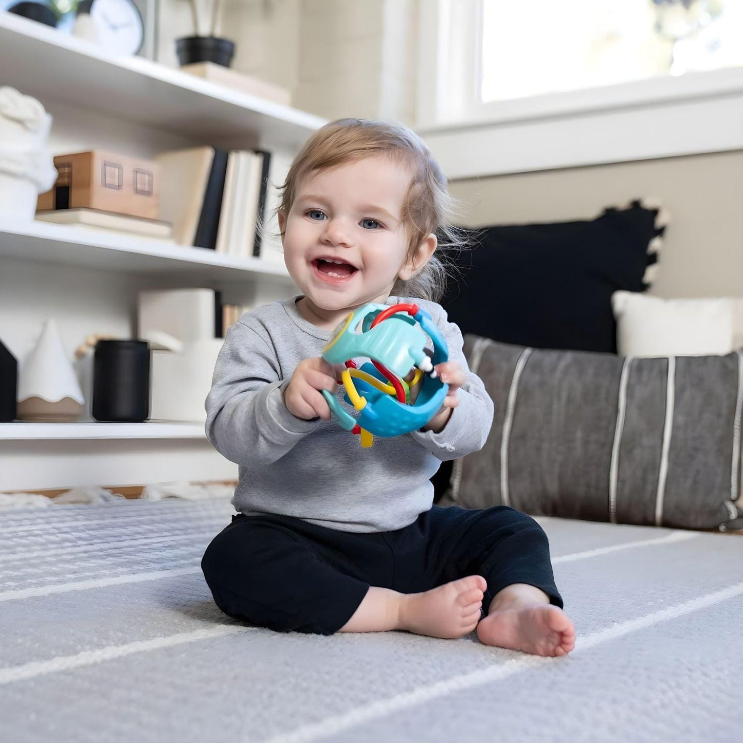 Apresentamos Bola Sensorial Baby Einstein com o SKU 951735425 recomendado para + 3 meses