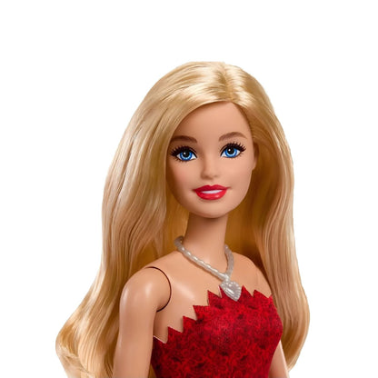 Barbie 80º Aniversário com vestido vermelho