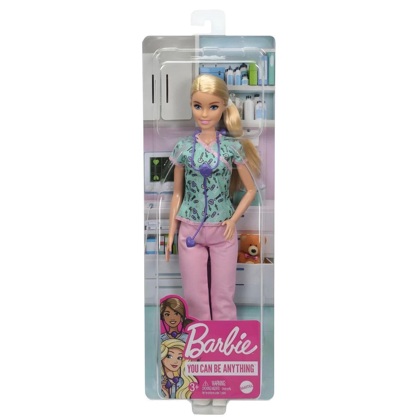 Apresentamos Barbie Quero Ser - Enfermeira com o SKU 159214225 recomendado para + 3 anos