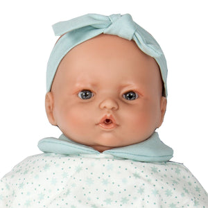 Apresentamos Boneca bebé verde estrelita com o SKU 82058424 recomendado para + 12 meses