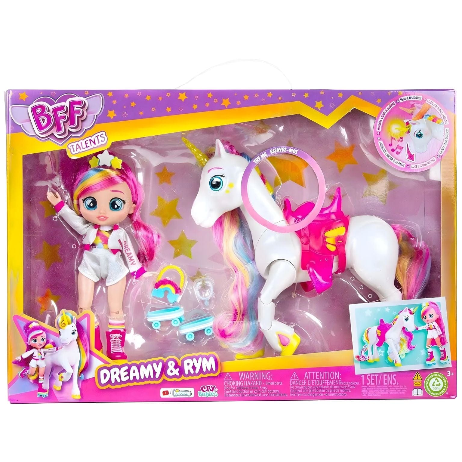 Apresentamos BFF Talents - Dreamy & Rym com o SKU 858779824 recomendado para + 3 anos
