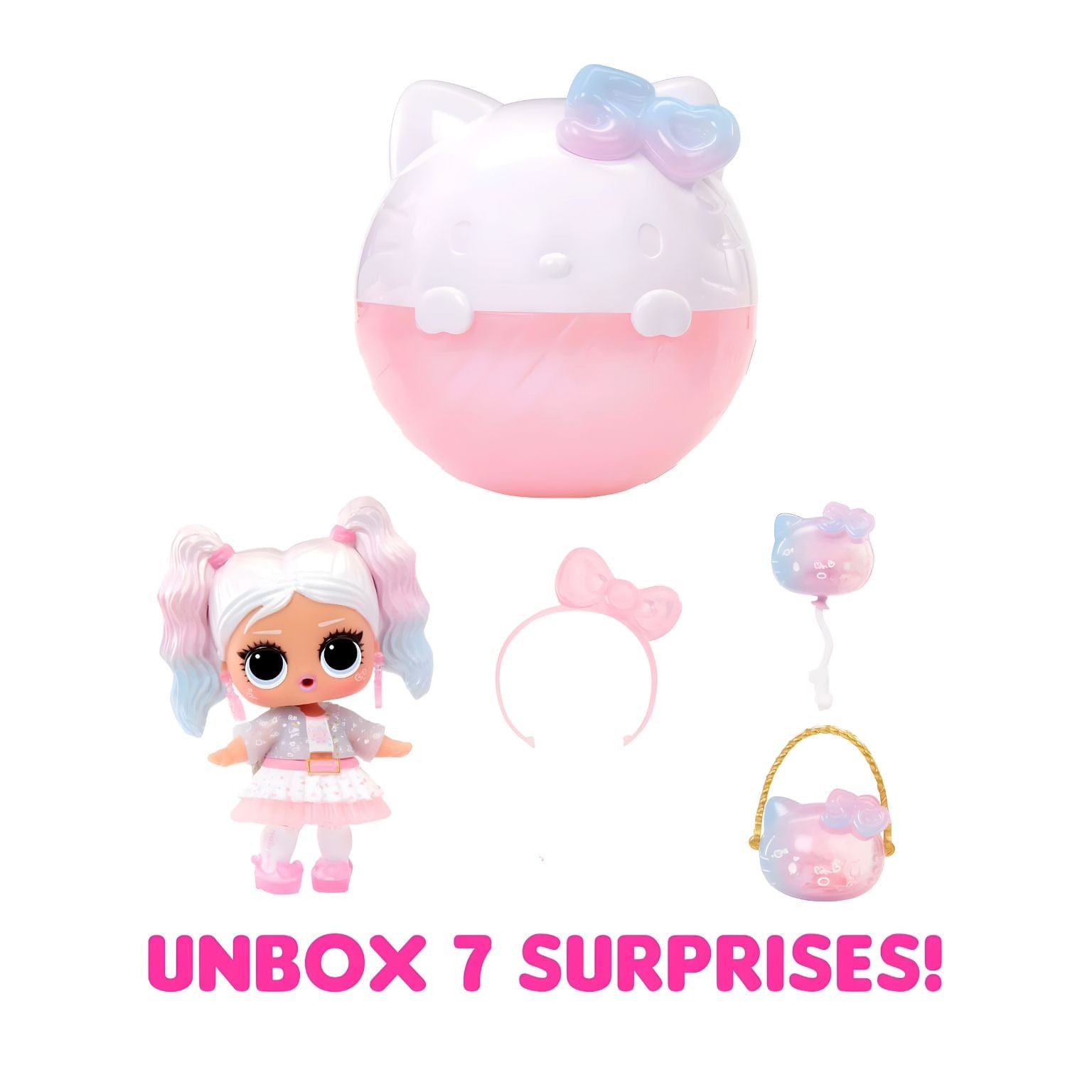 Apresentamos L.O.L. Surprise Loves Hello Kitty com o SKU 775038124 recomendado para + 3 anos