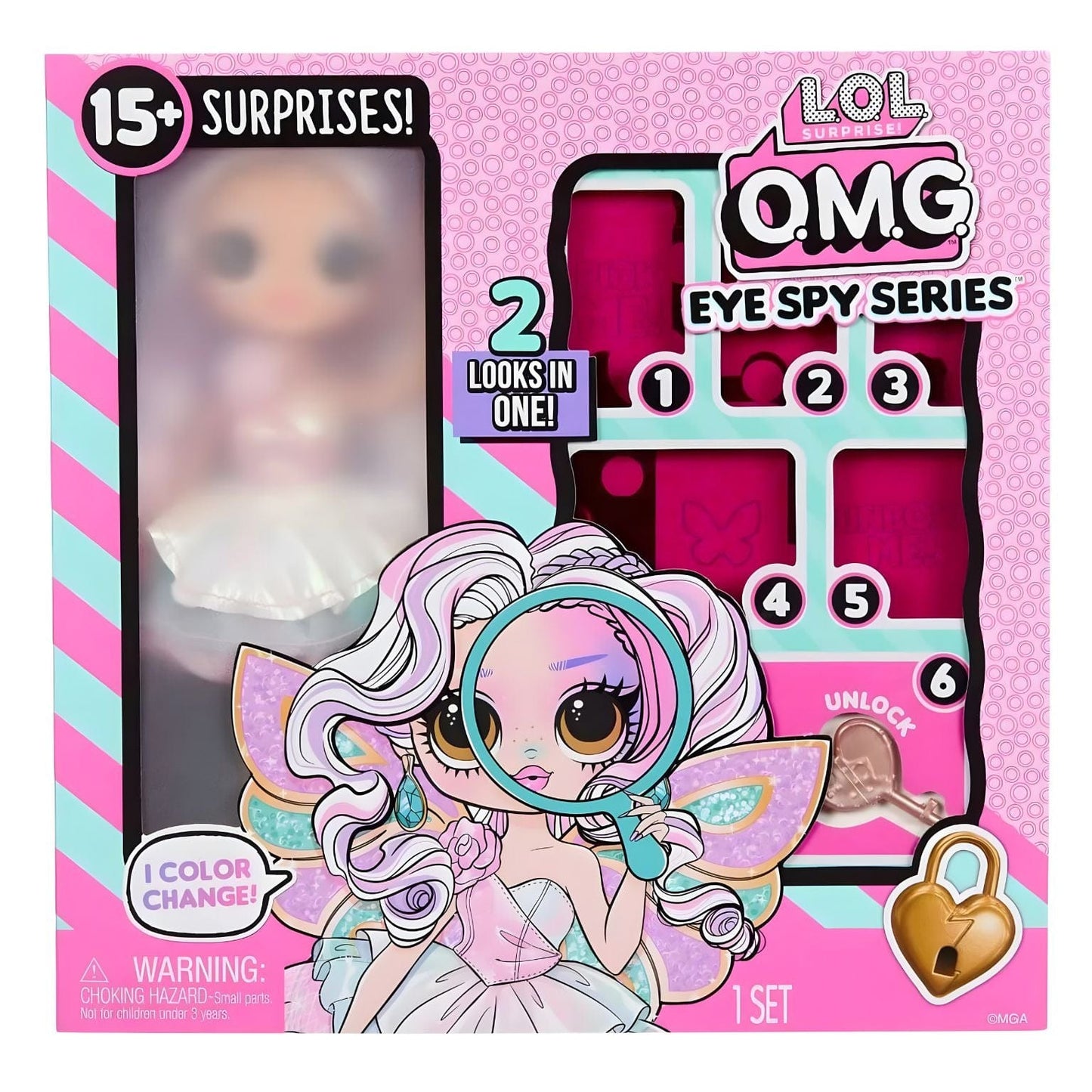 Apresentamos L.O.L. Surprise! Eye Spy Series - Kyla Fae com o SKU 774265025 recomendado para + 3 anos