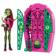 Apresentamos Monster High - Venus McFlytrap com armário Skulltime Secrets com o SKU 775540525 recomendado para + 4 anos