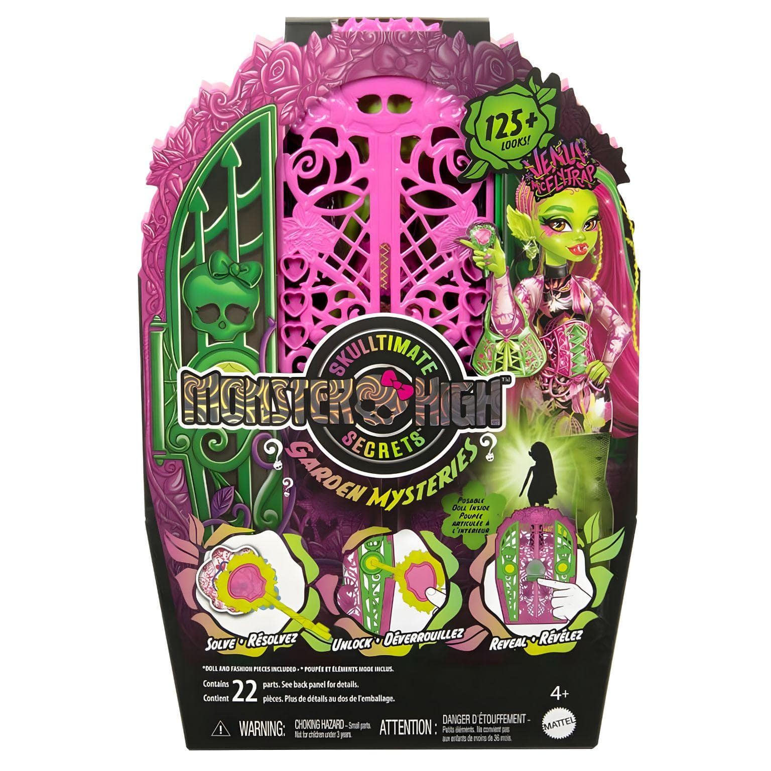 Apresentamos Monster High - Venus McFlytrap com armário Skulltime Secrets com o SKU 775540525 recomendado para + 4 anos