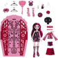 Apresentamos Monster High - Draculaura  com armário Skulltime Secrets com o SKU 775544325 recomendado para + 4 anos