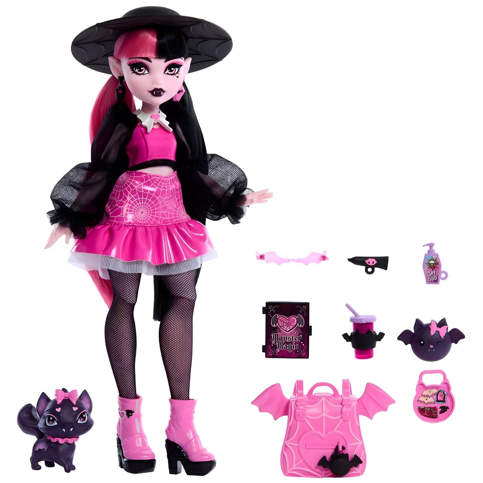 Apresentamos Monster High - Draculaura com mascote com o SKU 778332624 recomendado para + 4 anos