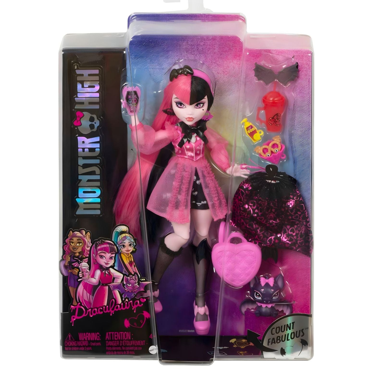 Apresentamos Monster High - Draculaura com o SKU 776991024 recomendado para + 4 anos