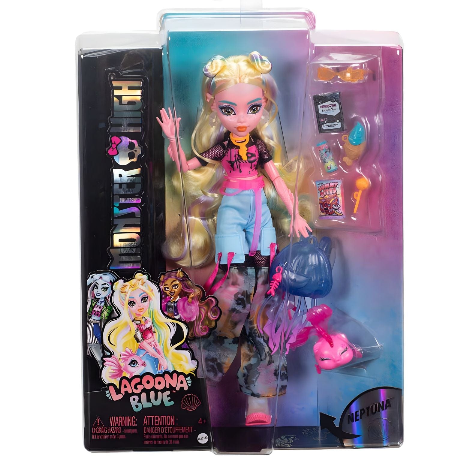 Apresentamos Monster High - Lagoona Blue com o SKU 773051824 recomendado para + 4 anos