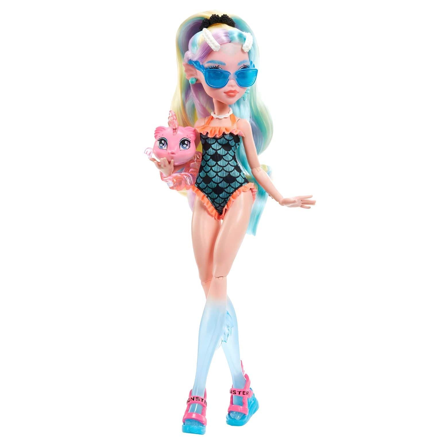 Apresentamos Monster High - Lagoona Blue com roupa extra com o SKU 776979824 recomendado para + 4 anos