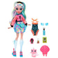 Apresentamos Monster High - Lagoona Blue com roupa extra com o SKU 776979824 recomendado para + 4 anos