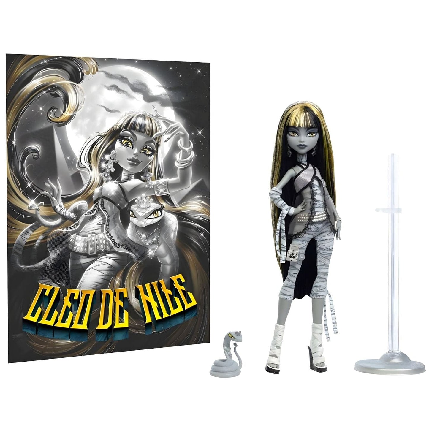 Apresentamos Monster High Real Drama - Cleo de Nile com o SKU 552889825 recomendado para + 6 anos