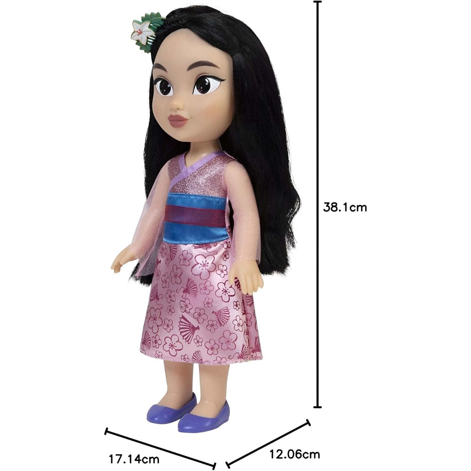 Apresentamos Princesa Disney 38 cm - Mulan com o SKU 779556423 recomendado para + 3 anos