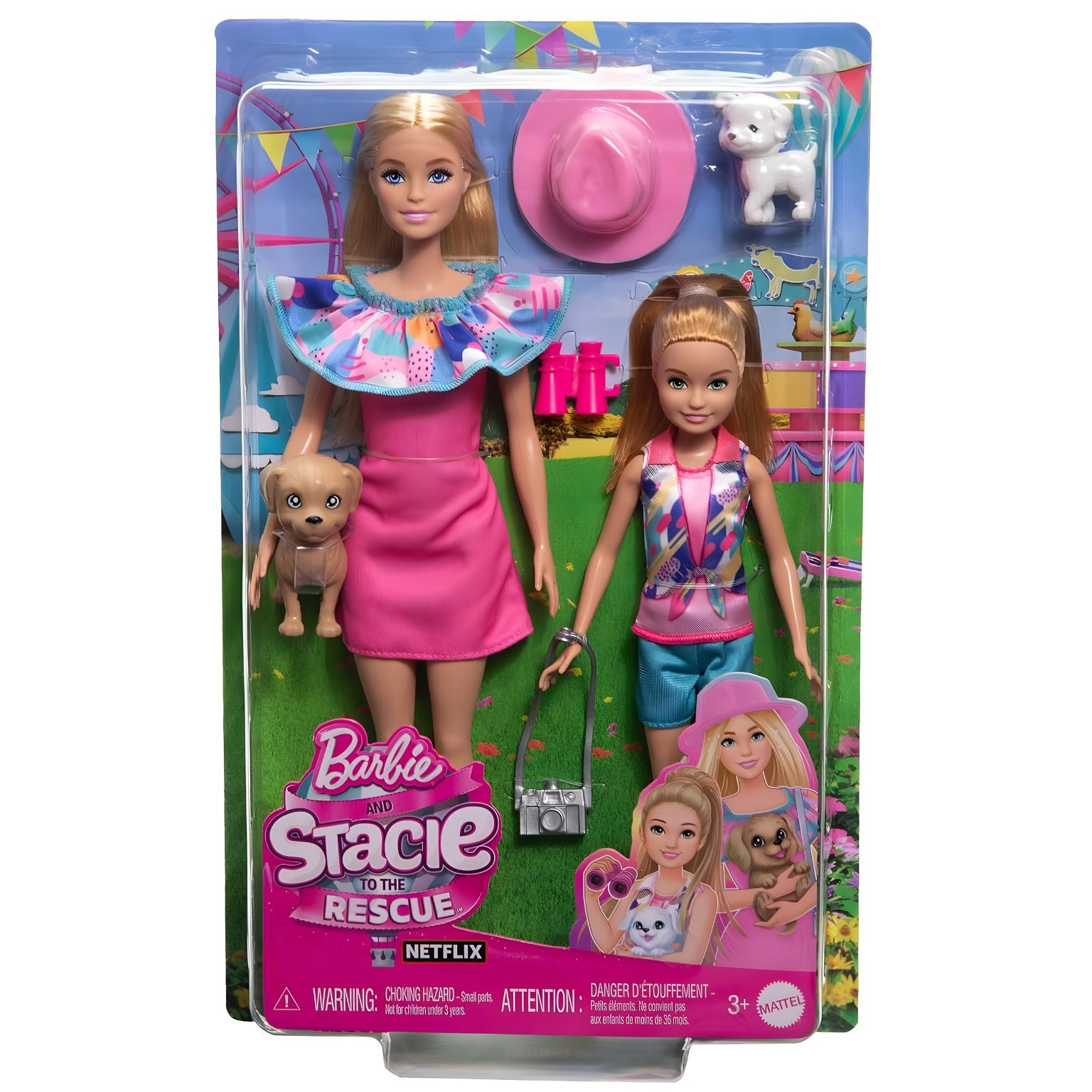 : boneca Barbie Stacie ao Resgate