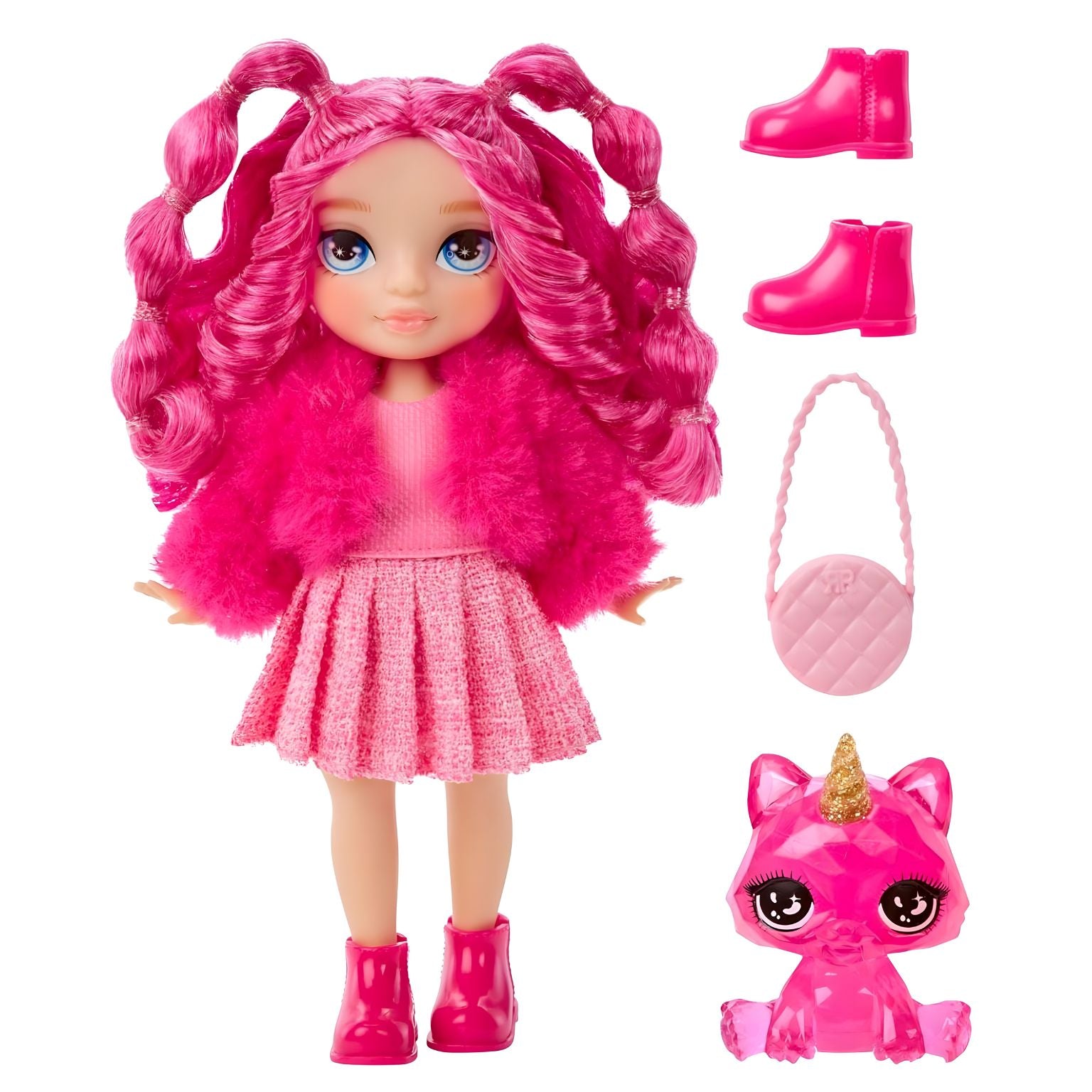 boneca Rainbow High Littles - Magenta Monroe