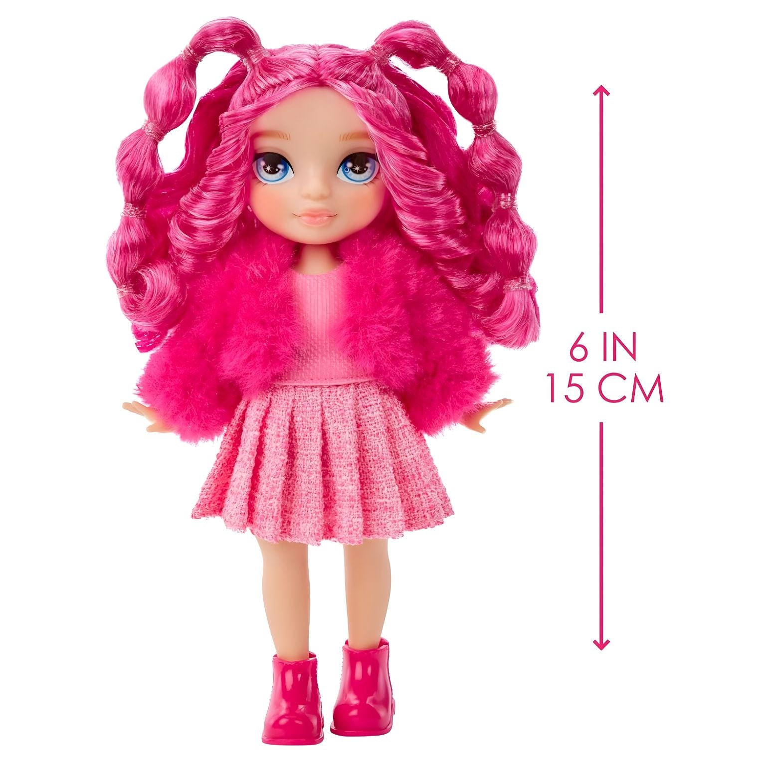 boneca Rainbow High Littles - Magenta Monroe