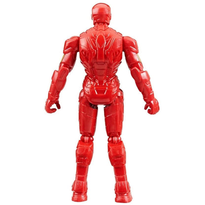 Figura Iron Man vermelha vista de costas