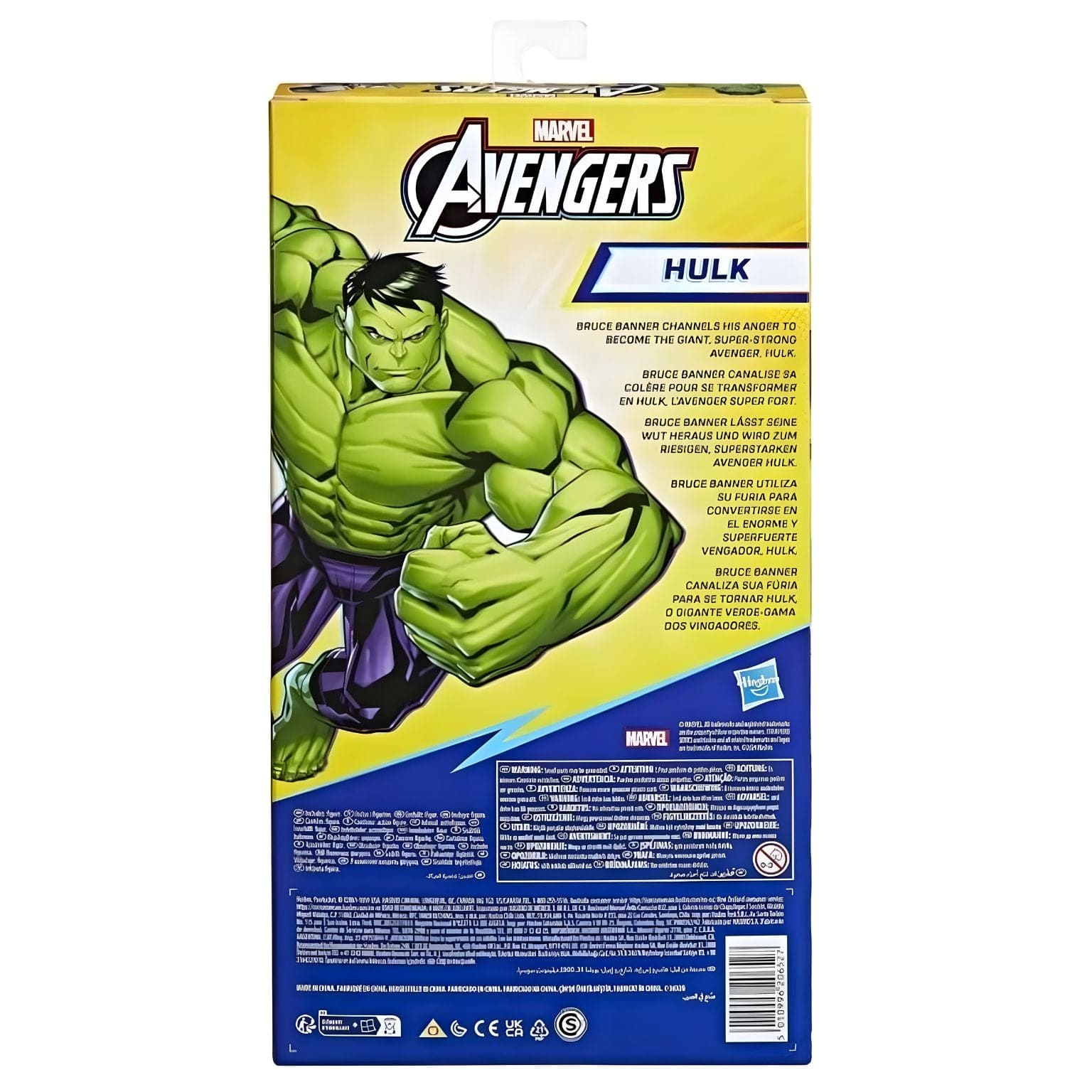 Apresentamos Boneco Marvel Titan Hero -  Hulk com o SKU 907475524 recomendado para + 3 anos