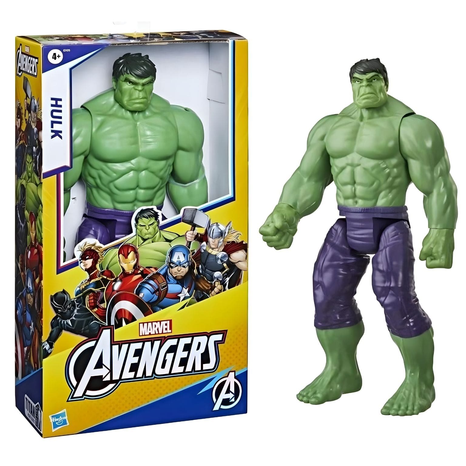 Apresentamos Boneco Marvel Titan Hero -  Hulk com o SKU 907475524 recomendado para + 3 anos