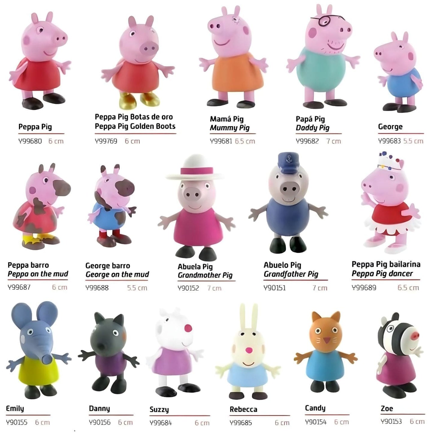 Apresentamos Figura Peppa Pig - Avó com o SKU 629015225 recomendado para + 3 anos