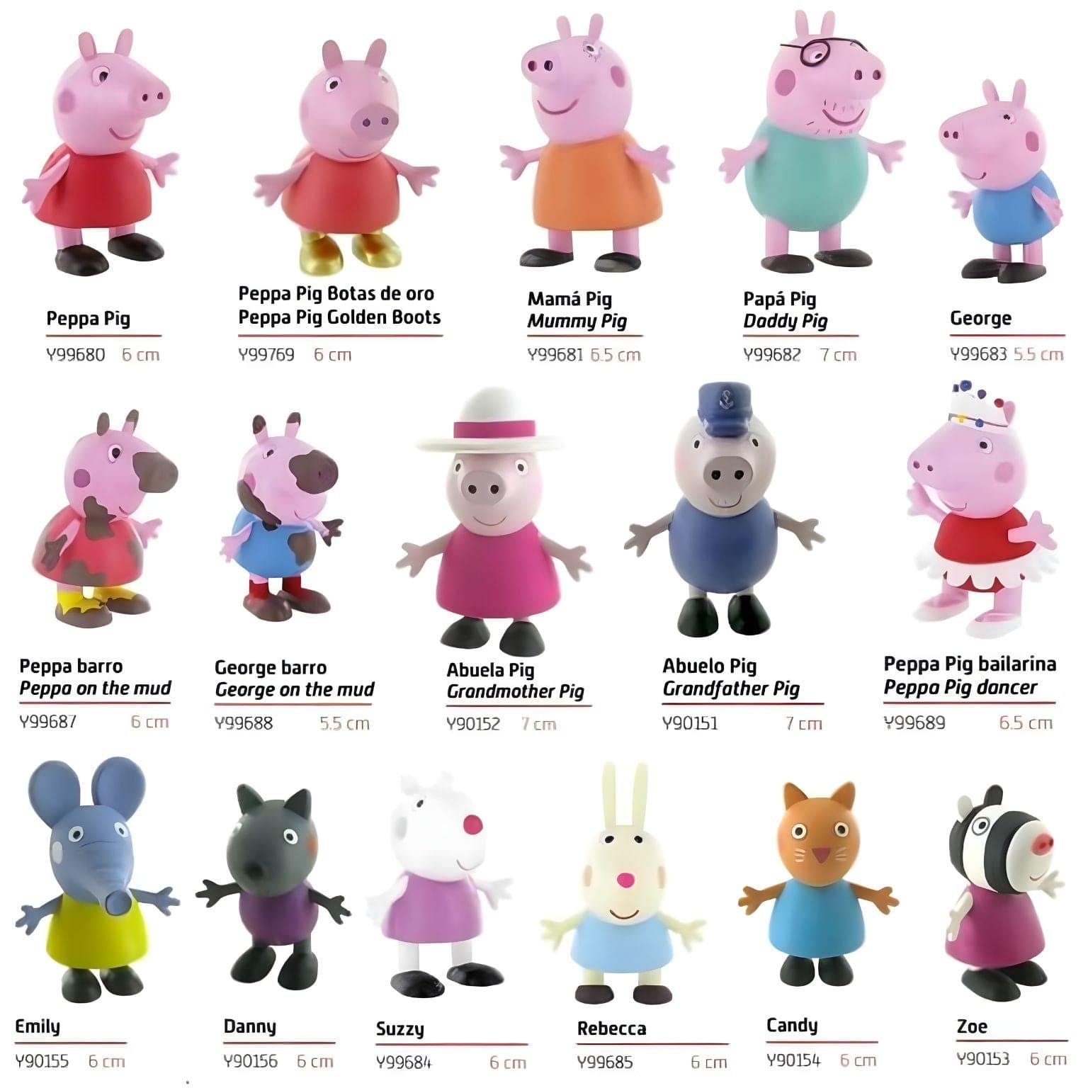 Apresentamos Figura Peppa Pig - Avó com o SKU 629015225 recomendado para + 3 anos