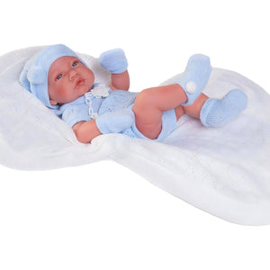 Apresentamos Boneco Recém-Nascido Azul  42 cm com o SKU 575006323 recomendado para + 3 anos